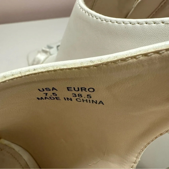 KENDALL + KYLIE Womens Zeno Faux Leather  Open Toe Slingback Heels - Picture 10 of 12